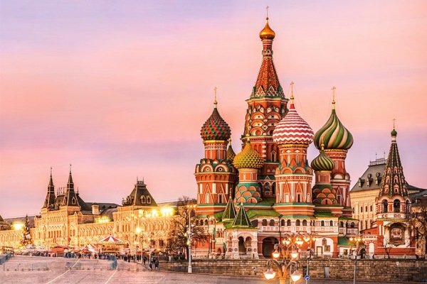 Moscou Praca vermelho com Kreml