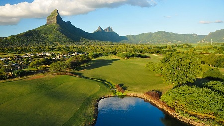 Tamarina golf club na ilha Maurício