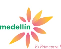 O logotipo de Medellin simboliza a primavera eterna