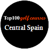 O top 100 campos de golfe no centro da Espanha