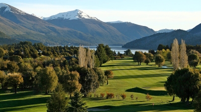 O campo de golfe no San Carlos de Bariloche