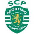 O logo de Sporting Lisboa Portugal