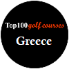 O top golf course de Grecia