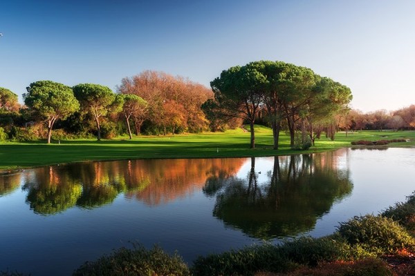 O Olgiata Golfclub perto da Roma