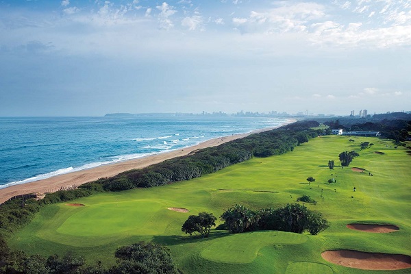 O par 5 de Beachwood Golf Country Club em Durban