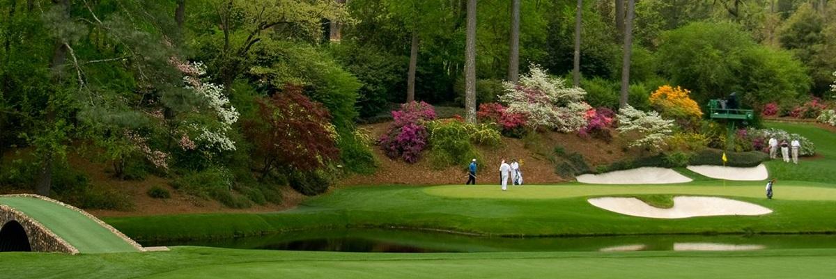 o amen corner de Augusta National Golf Club durante de Masters
