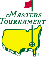 O logotipo do Masters em Augusta / Georgia